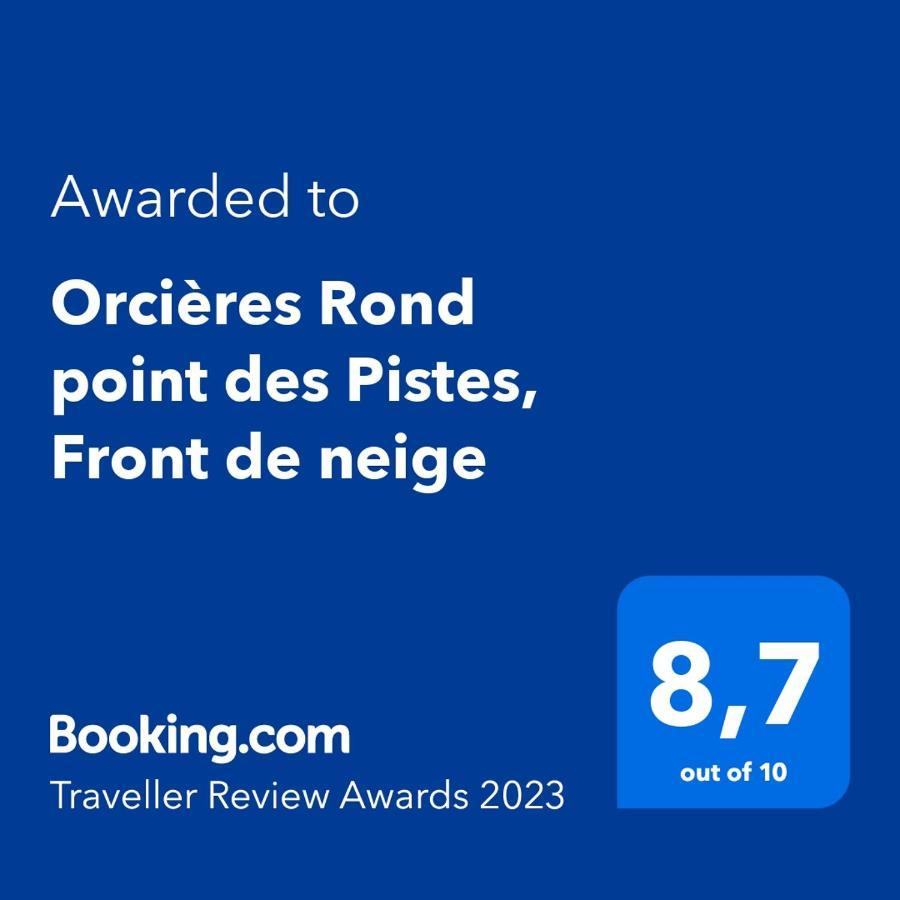 Orcieres Rond Point Des Pistes, Front De Neige 아파트 외부 사진